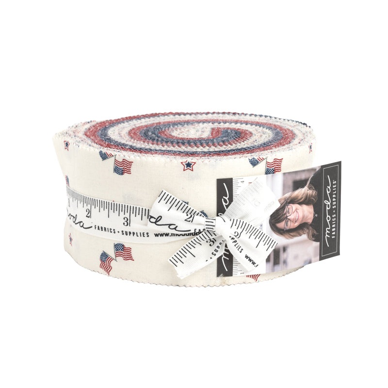 American Gatherings II Quilt Fabric - Jelly Roll - set of 40 2 1/2" strips - 49240JR