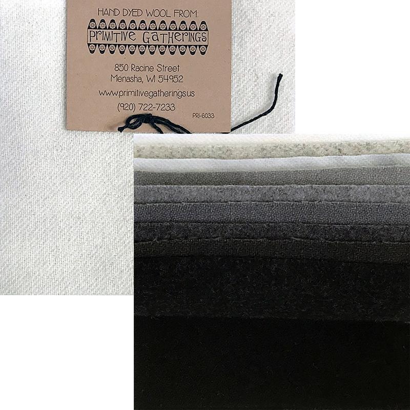 MODA Wool Charm Pack Urban - PRI-6033 - Precut Fabric