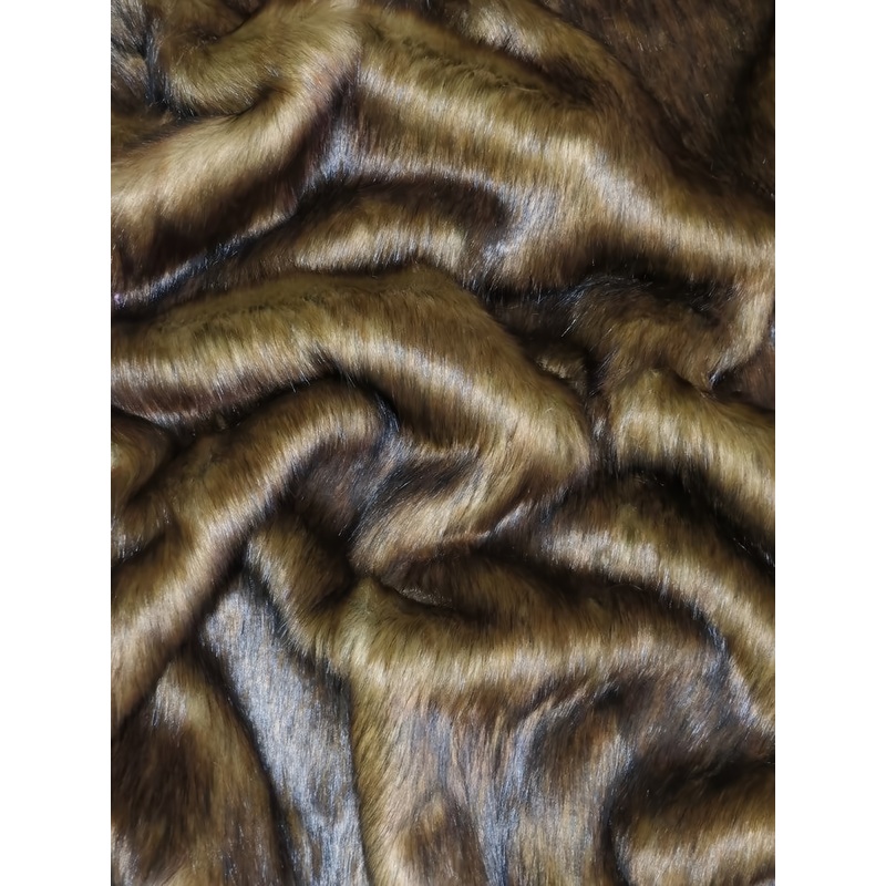 Arabian Wolf Animal Coat Costume Faux Fur Fabric / Sold By The Yard