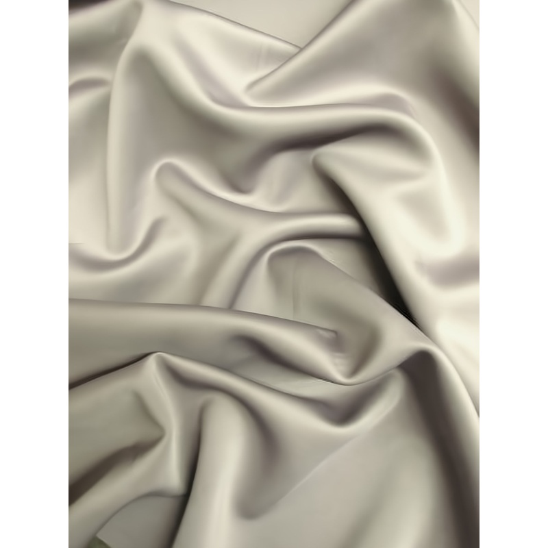 Neoprene Scuba Techno Athletic Double Knit All-Purpose Fabric / Gray / Sold By The Yard