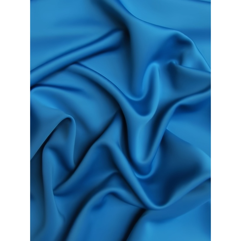 Neoprene Scuba Techno Athletic Double Knit All-Purpose Fabric / Turquoise / Sold By The Yard