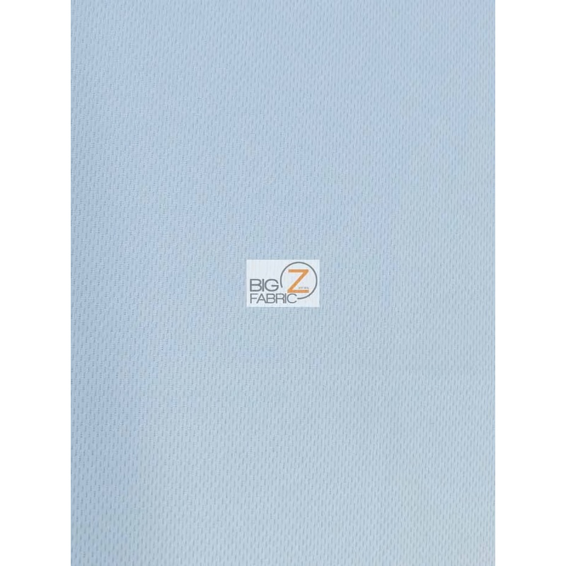 Sports Mesh Activewear Jersey Spandex Fabric / Baby Blue / Sold By The Yard