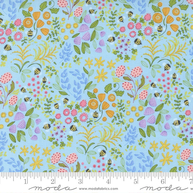 Wild Blossoms 48735-23 Mist Little Wild Things