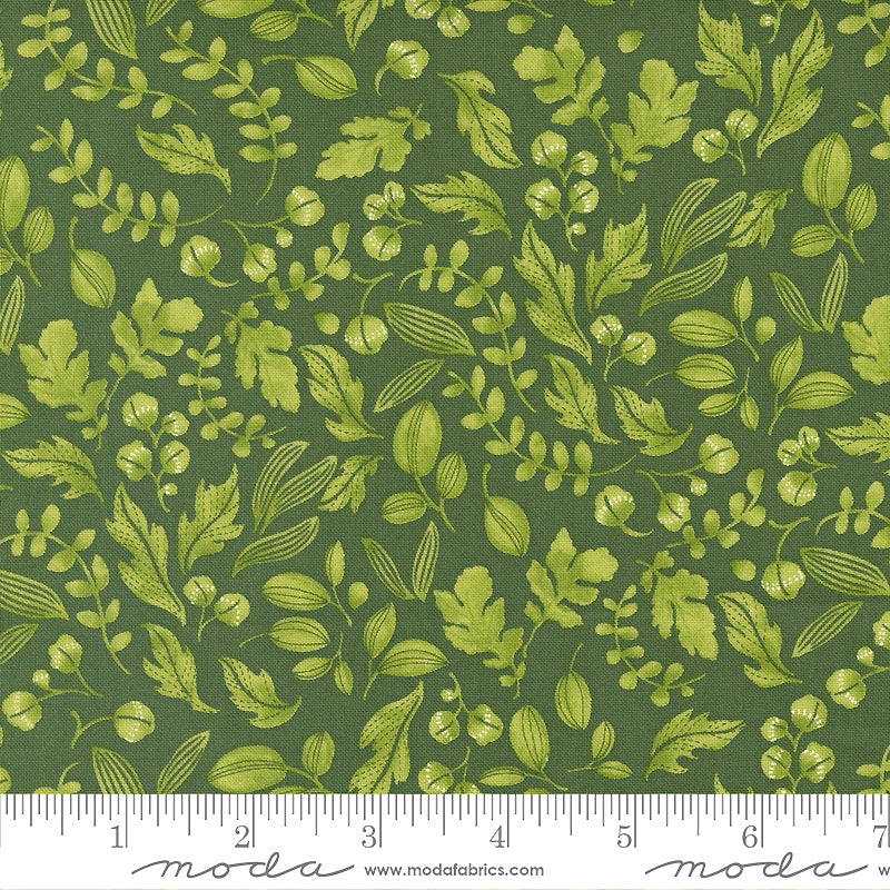 Wild Blossoms 48736-16 Basil Leafy World