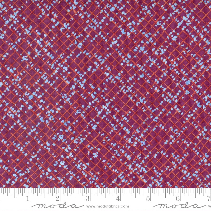Wild Blossoms 48737-22 Berry Blotted Graph Paper