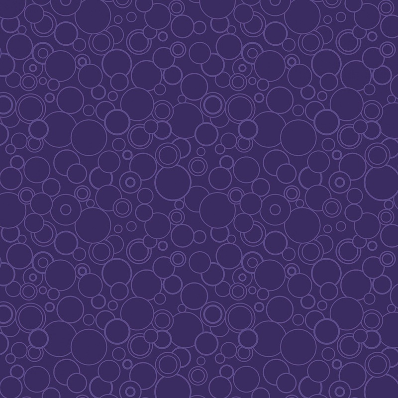 Amazing Poppies 628-66 Circles Purple