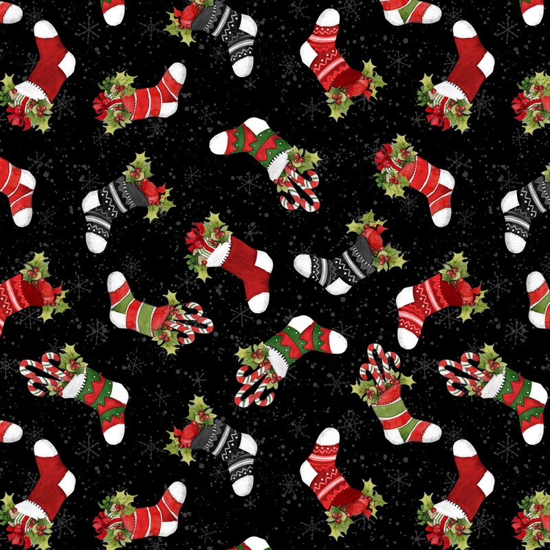 Baby, It's Gnomes Outside 3023 39804 917 Stocking Toss Black
