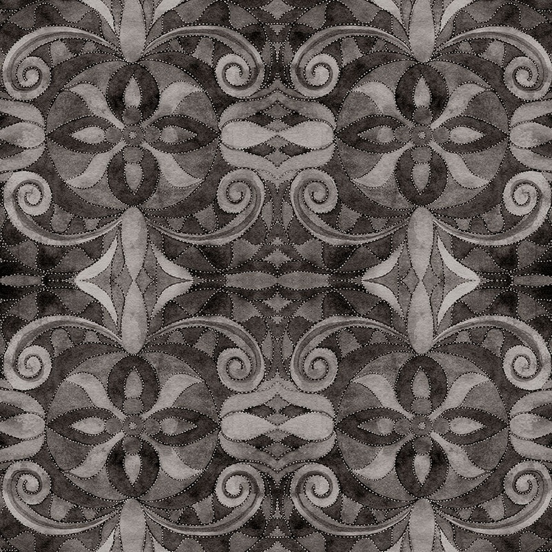 Baroque 108" 9777-99 Charcoal