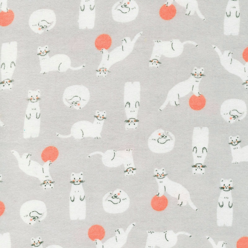 Winter Forest Flannel 227207 Stoats Gray